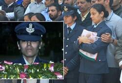 Wife in uniform Salutes Squadron Leader Siddharth Vashisht who died in Budgam Chopper Crash