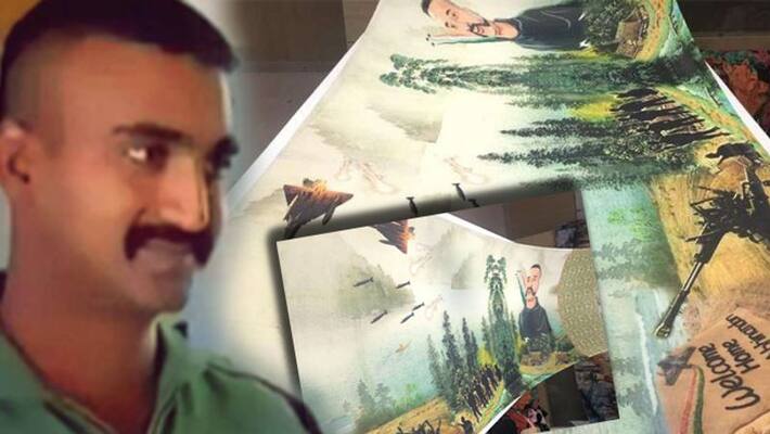 a textile mill in Gujrat's Surat manufactured a batch of sarees where they printed images of CRPF jawans a textile mill in Gujrat's Surat manufactured a batch of sarees where they printed images of CRPF jawans