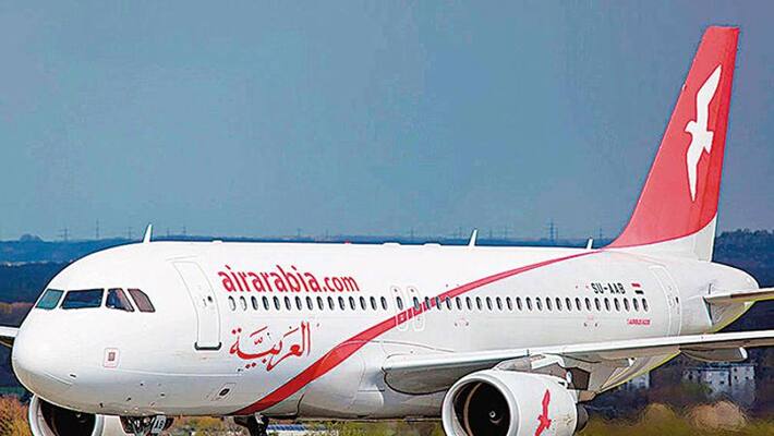 Bird hit Air Arabia engine.. flight made an emergency landing Bird hit Air Arabia engine.. flight made an emergency landing