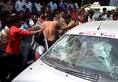 Anekal mob thrashes drunk driver who rammed car into bus, bike