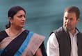 Smriti Irani targets Rahul and Priyanka Gandhi for communal politics
