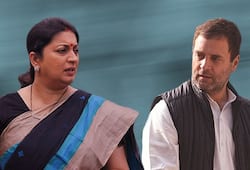 Smriti Irani targets Rahul and Priyanka Gandhi for communal politics