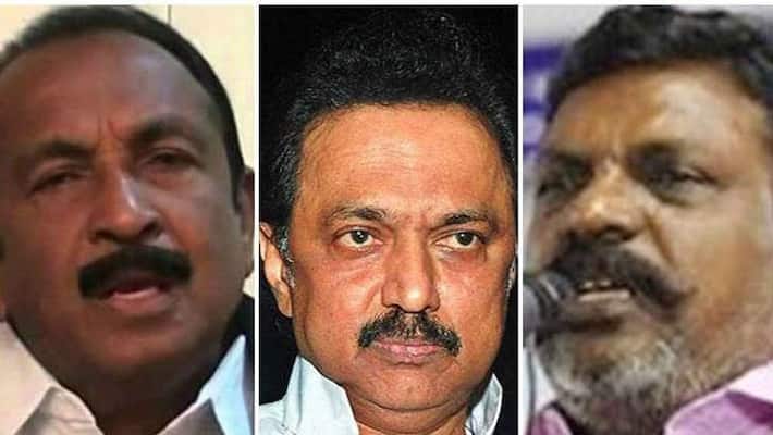 Ensure that relief aid is available to Tamils .. Vaiko, Thiruma, Meeting with Chief minister M.K stalin. Ensure that relief aid is available to Tamils .. Vaiko, Thiruma, Meeting with Chief minister M.K stalin.