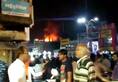 Fire at the electronic store