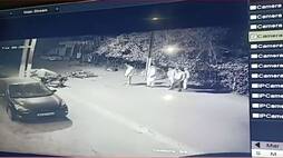 CCTV camera detained in road accident