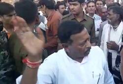 mp: congress leader arjun singh shout on farmers