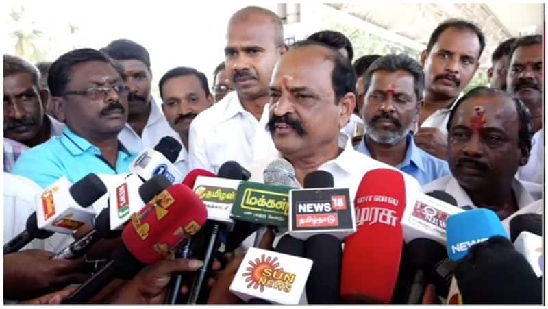 we will give full support to the ruling dmk in mekedatu, mullai periyaru issue says kadampur raju