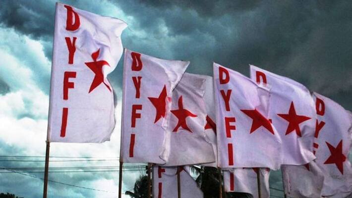 DYFI leader suspended from party for doing public nuisance DYFI leader suspended from party for doing public nuisance