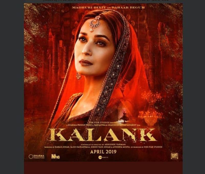 Not much is known about the characters yet but Madhuri Dixit will be playing Bahaar Begum. The first look poster is giving us major Chandramukhi from Devdas vibes.