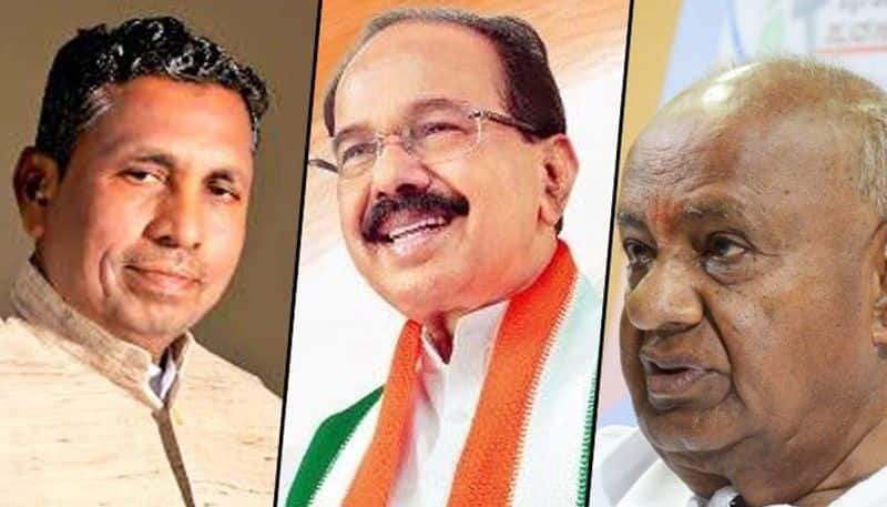 As JDS flexes muscles, sitting MPs Moily, Muniyappa seem worried