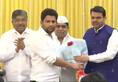Big Jolt to Congress: Maharashtra Leader of Opposition son, Sujay Vikhe Patil joins BJP