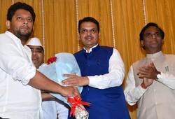 Maharashtra Congress leader Vikhe Patil son joins BJP party sees exodus Gujarat