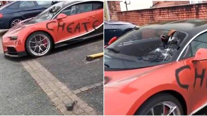 Bugatti Worth 20 Crore Destroyed In Viral Clip Bugatti Worth 20 Crore Destroyed In Viral Clip