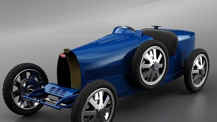 Bugatti unveiled baby II electric car for kids Bugatti unveiled baby II electric car for kids