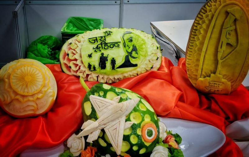 This craft was presented at India's biggest culinary competition- Culinary Art India 2019 held on the sidelines of Aahar at Pragati Maidan, New Delhi.