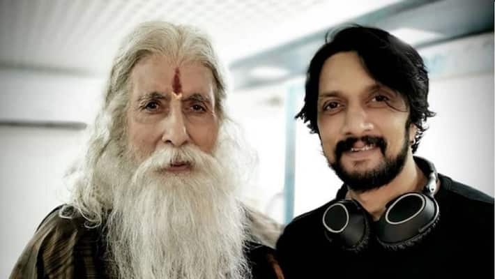 Kichcha Sudeep shares a priceless moment from Sye Raa shooting set Kichcha Sudeep shares a priceless moment from Sye Raa shooting set