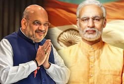 PM modi biopic second poster was released by bjp president amit shah
