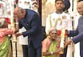 Video Salumarada Thimmakka blesses President Kovind  Padma Shri award
