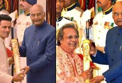 President confers Padma awards to Manoj Bajpayee, Swapan Chaudhuri