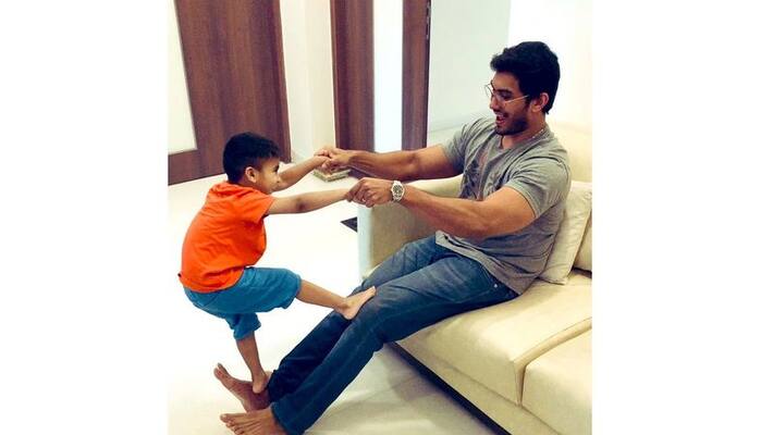 Soundarya tweet about husband and his boy Soundarya tweet about husband and his boy