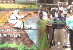 Ramanathapuram collectors create voter awareness through sand art