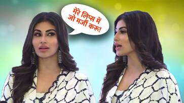mouni roy get angry on reporter because of asking lip surgery question