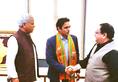 Major surendra Poonia joined BJP, contest may election from Rajasthan