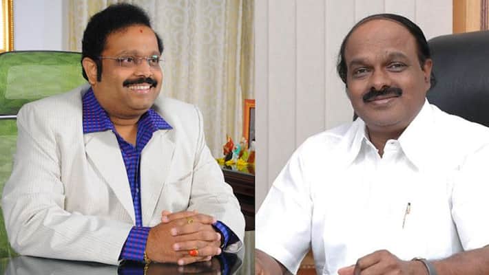 AC Shanmugan Start his money distribute AC Shanmugan Start his money distribute