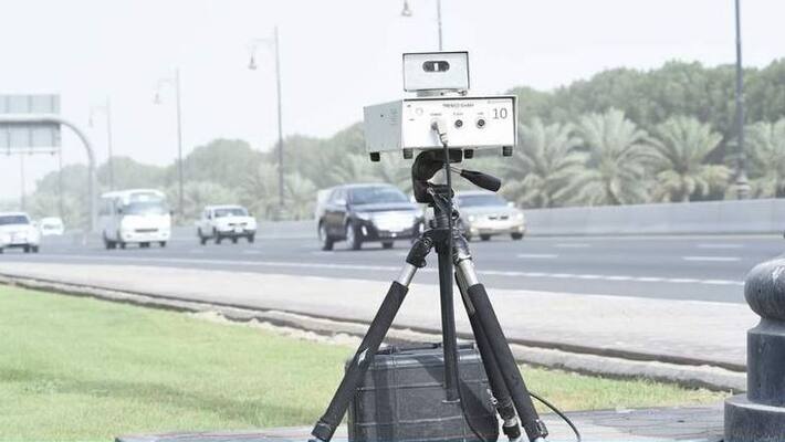 New radars installed on roads in sharjah New radars installed on roads in sharjah