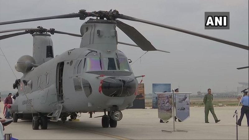 Four Chinook heavy-lift helicopters were inducted to Indian Air Force’s fleet in Chandigarh on March 25.