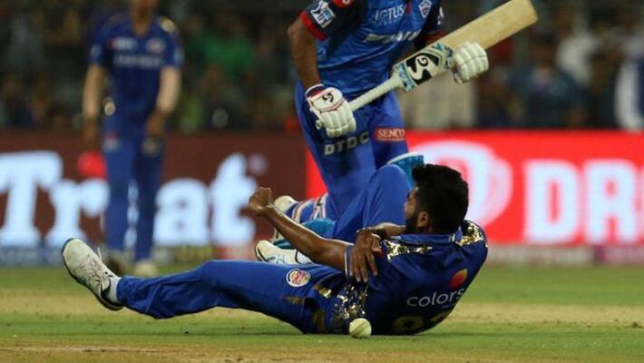 IPL 2019 Will Jasprit Bumrah bowl RCB after shoulder injury IPL 2019 Will Jasprit Bumrah bowl RCB after shoulder injury