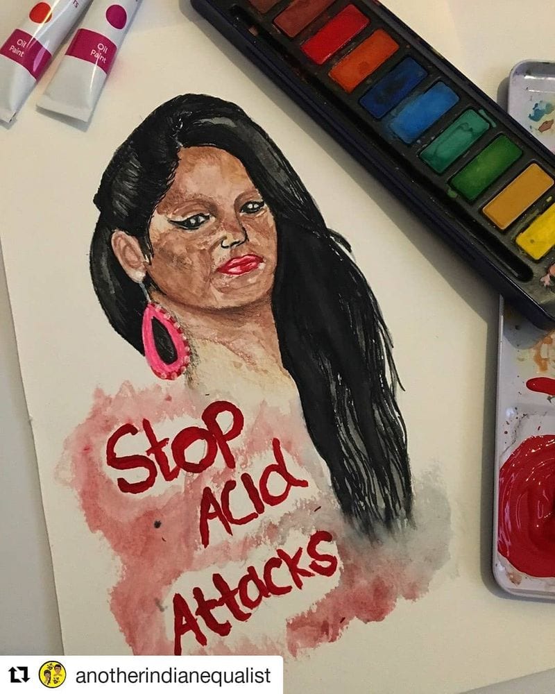 Laxmi has been felicitated with many awards including one by by then US First Lady Michelle Obama for successfully leading the campaign against acid attacks on women in India. She is the voice of many campaigns and even has her own campaign StopSaleAcid.