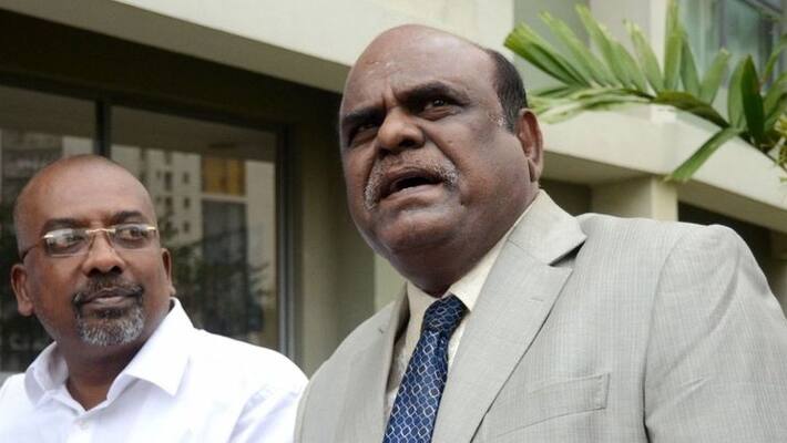 Retired Judge Karnan is ready to apologize for the mistake. Court action cannot grant bail. Retired Judge Karnan is ready to apologize for the mistake. Court action cannot grant bail.