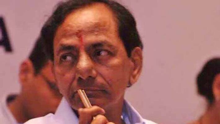 kcr casting his vote in chintamadaka village kcr casting his vote in chintamadaka village