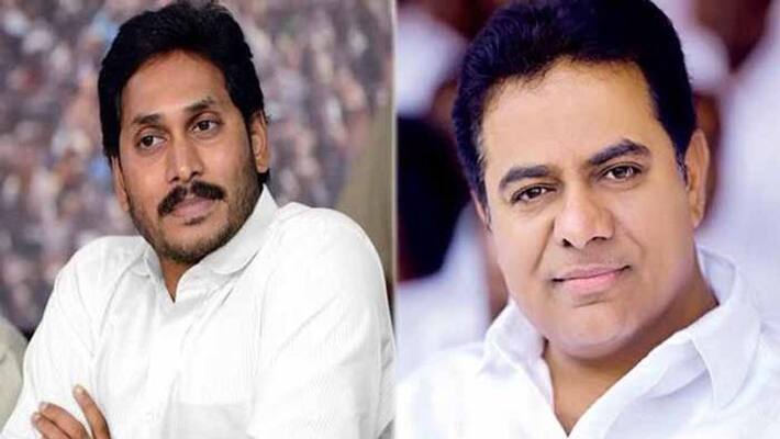 trs working president KTR not interested to attend jagan sworn ceremony trs working president KTR not interested to attend jagan sworn ceremony