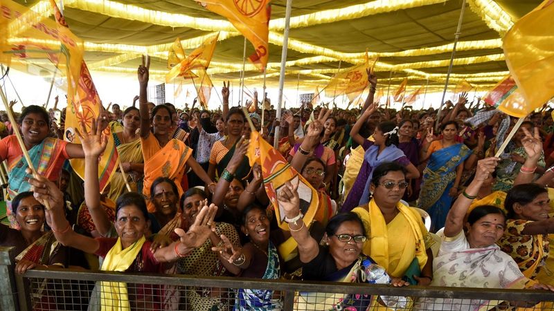 AP CM Chandrababu Naidu Participated in Election Campaign Public Meeting at Ananthapuram