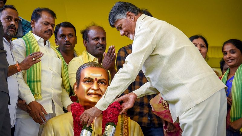 AP CM Chandrababu Naidu Participated in Election Campaign Public Meeting at Puttaparthi