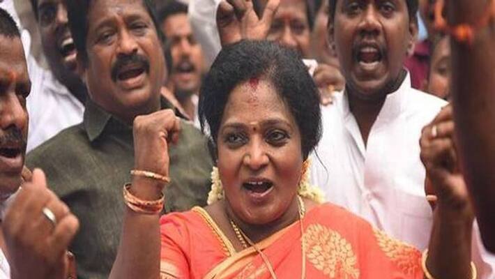 tamilisai statements against Hindi protester tamilisai statements against Hindi protester