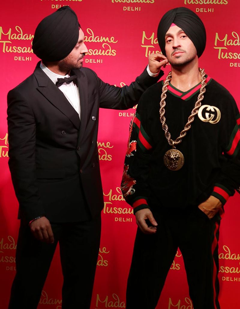 Actor and singer Diljit Dosanjh is the latest celebrity to have his wax statue at the famous Madame Tussauds Wax Museum in Delhi.  It is the first turbaned statue at the museum.