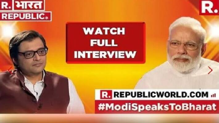 PM Modi Interview By Republic Media Network's Editor-in-Chief PM Modi Interview By Republic Media Network's Editor-in-Chief