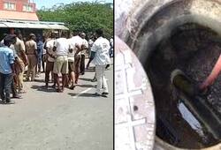 Tamil Nadu: Six people die while cleaning septic tank Manual scavenging video