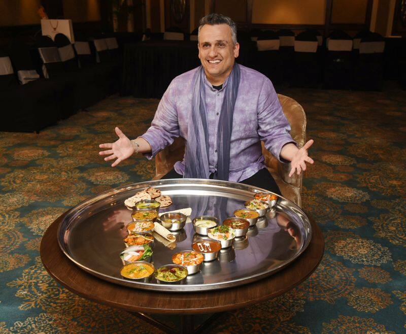 The man behind the upcoming Avengers: Endgame, director Joe Russo is in India to promote his upcoming Marvel movie and couldn't help sample some delicious Indian food. He was served an Avengers-inspired thali that is sure to make the Marvel fans very envious.
