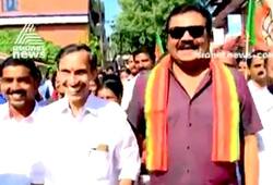 Suresh Gopi contest Thrissur NDA candidate