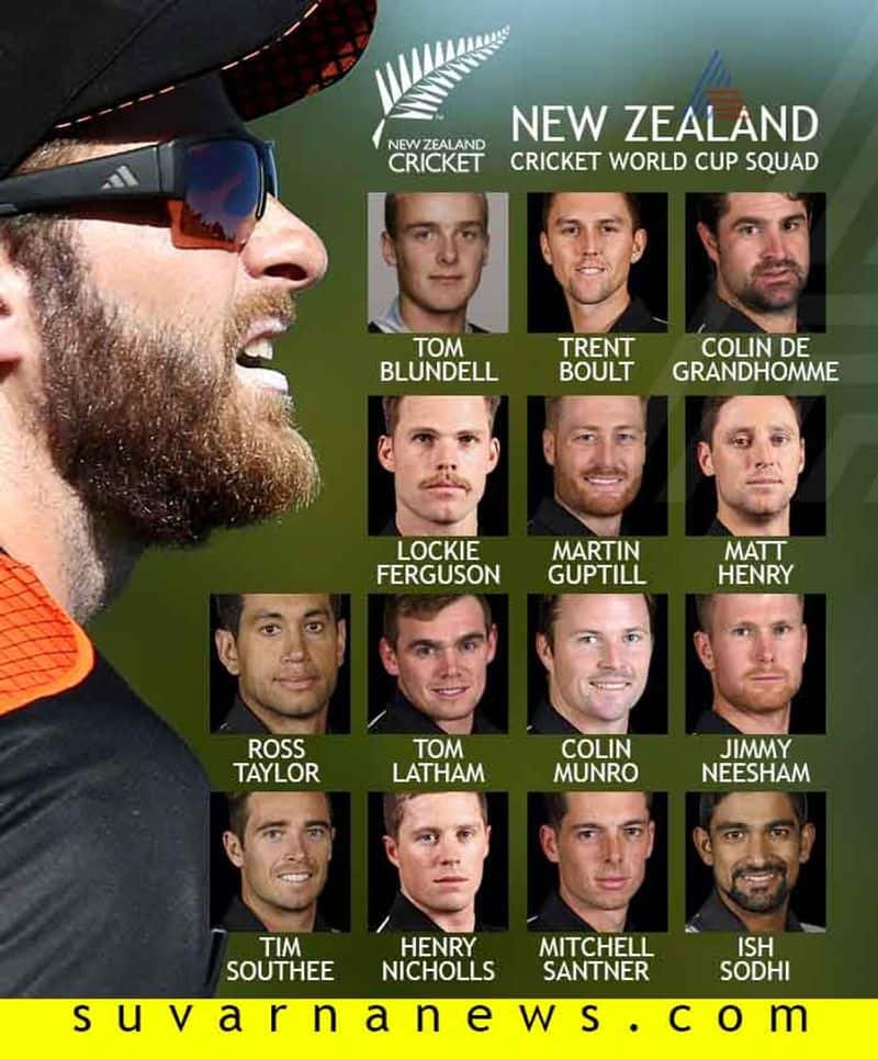 New Zealand Name 15 Man World Cup 2019 Squad