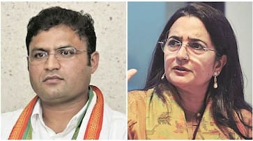 Kiran Chaudhary claimed for the post of leader opposition in Haryana, party divided in two part