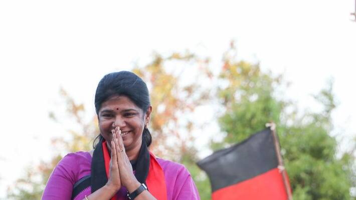 Kanimozhi slams Edapaadi palanisamy Kanimozhi slams Edapaadi palanisamy