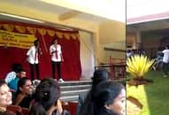 Nikhil Elliddiyappa JSS college students dance Kumaraswamy troll