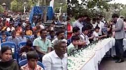 Ugadi Shivamogga celebrates festival Lok Sabha election theme