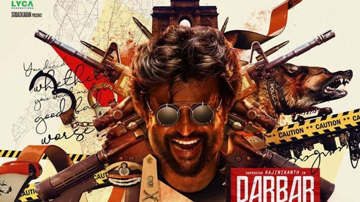 Superstar Rajinikanth is back with Darbar, see first look Superstar Rajinikanth is back with Darbar, see first look