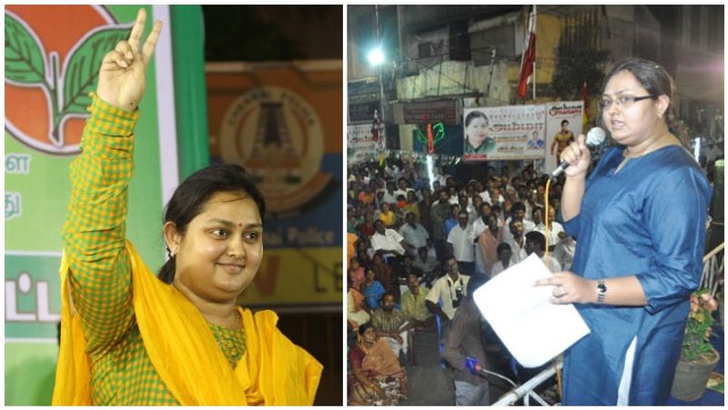 தமிழக சட்டமன்ற தேர்தல் கடந்த 6ம் தேதி அமைதியான முறையில் நடந்து முடிந்து. அதற்கு முன்னதாக தேர்தல் பிரச்சாரம் சூடுபிடித்தது. அதிமுக மற்றும் கூட்டணி கட்சி வேட்பாளர்களை ஆதரித்து நடிகை விந்தியா சூறாவளி பிரச்சாரம் செய்தார். 